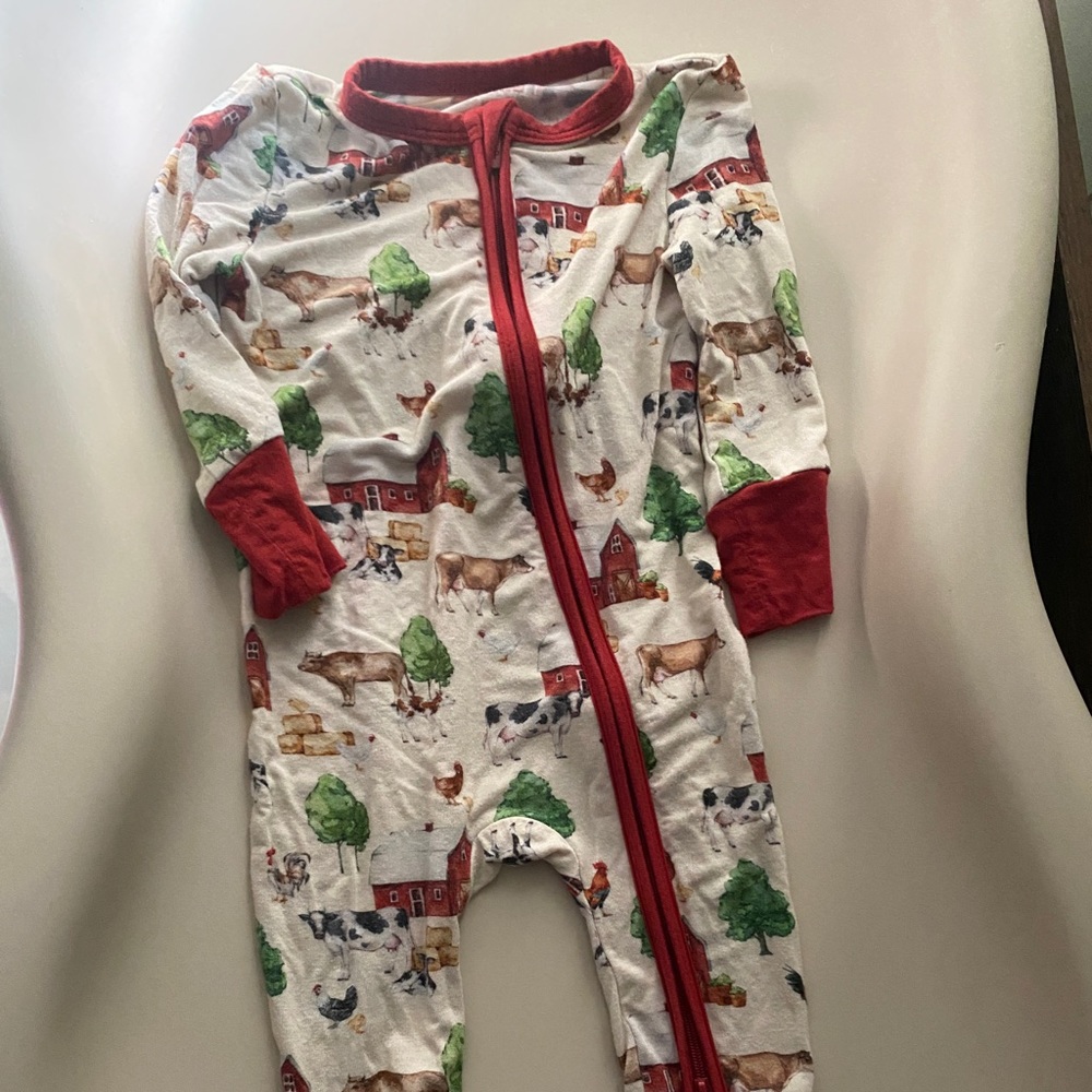 Posh Peanut Convertible two way zipper footie